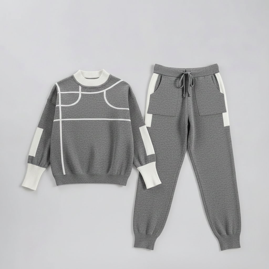 Loungeset | Dam Loungewear tvådelat sportset