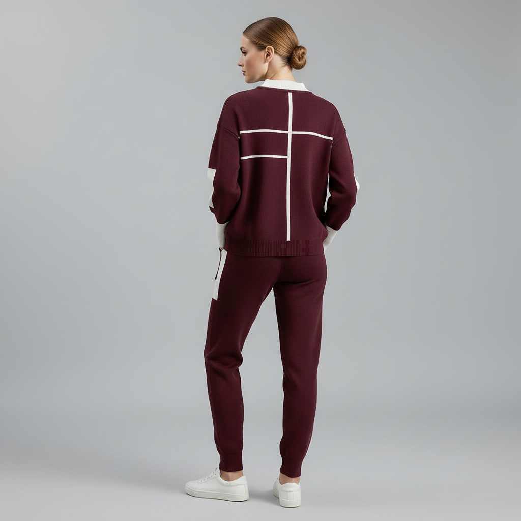 Loungeset | Dam Loungewear tvådelat sportset