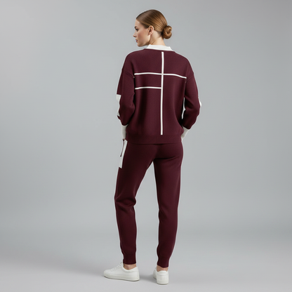Loungeset | Dam Loungewear tvådelat sportset
