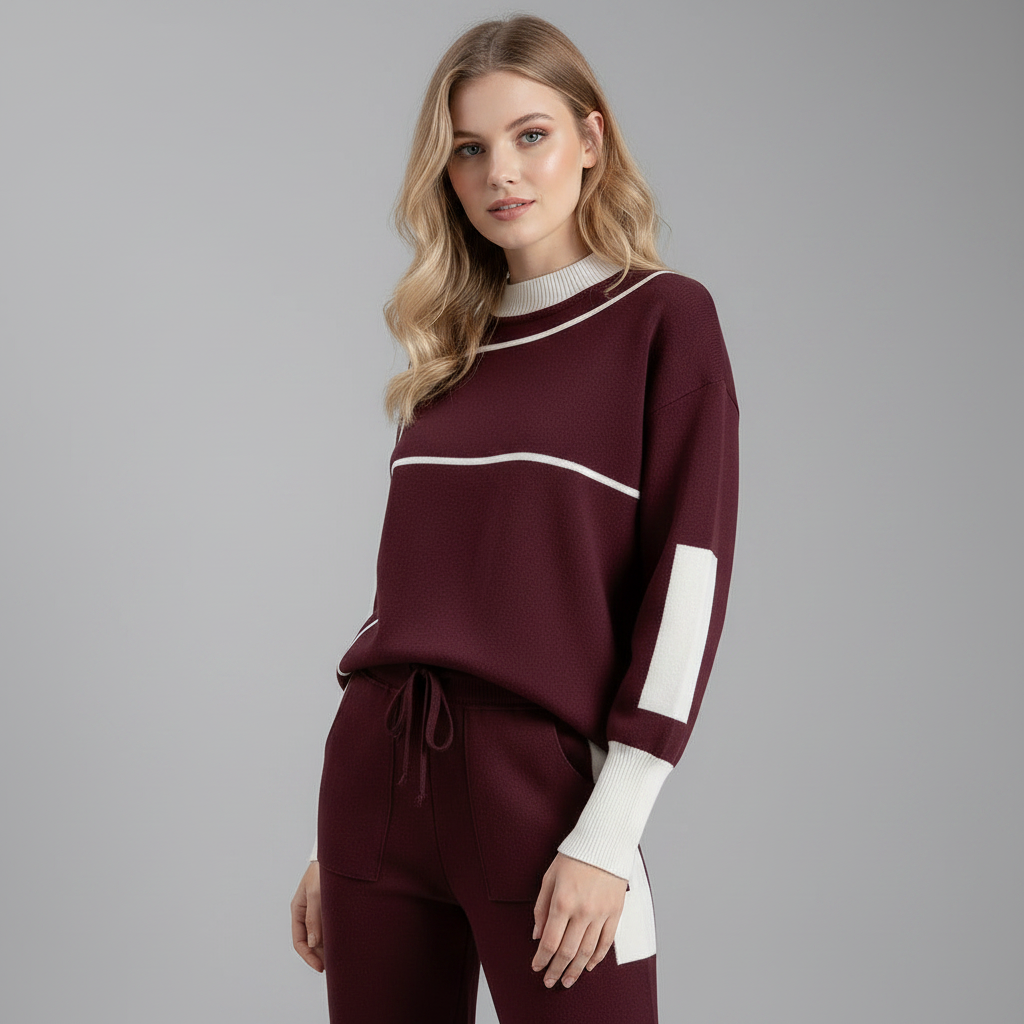 Loungeset | Dam Loungewear tvådelat sportset