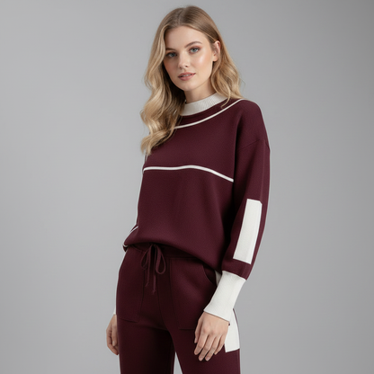 Loungeset | Dam Loungewear tvådelat sportset