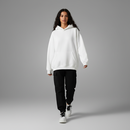 Comfort Fit Hoodie | Mjuk Bomullströja för Vardag