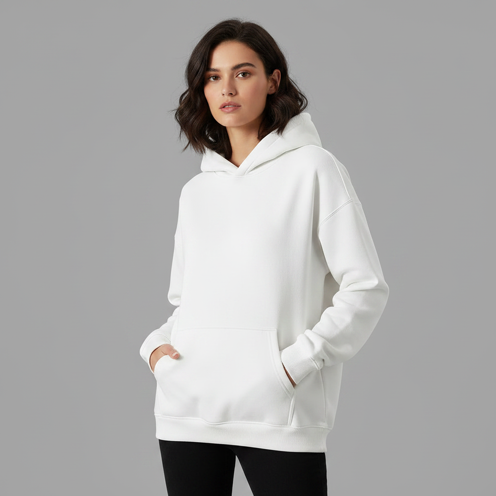 Comfort Fit Hoodie | Mjuk Bomullströja för Vardag