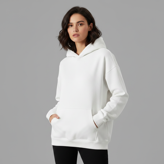 Comfort Fit Hoodie | Mjuk Bomullströja för Vardag