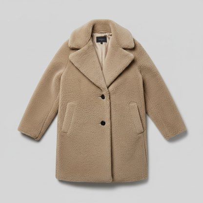 Teddy Coat Rita | Vinterkappa i fuskpäls för kvinnor