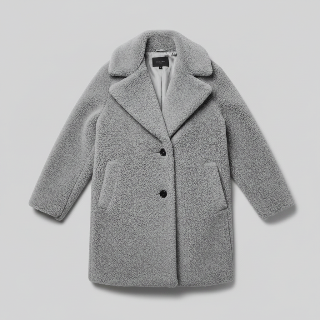 Teddy Coat Rita | Vinterkappa i fuskpäls för kvinnor