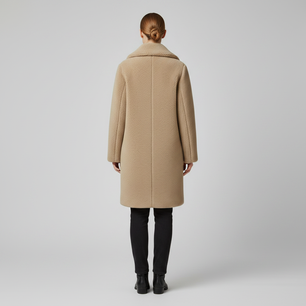 Teddy Coat Rita | Vinterkappa i fuskpäls för kvinnor