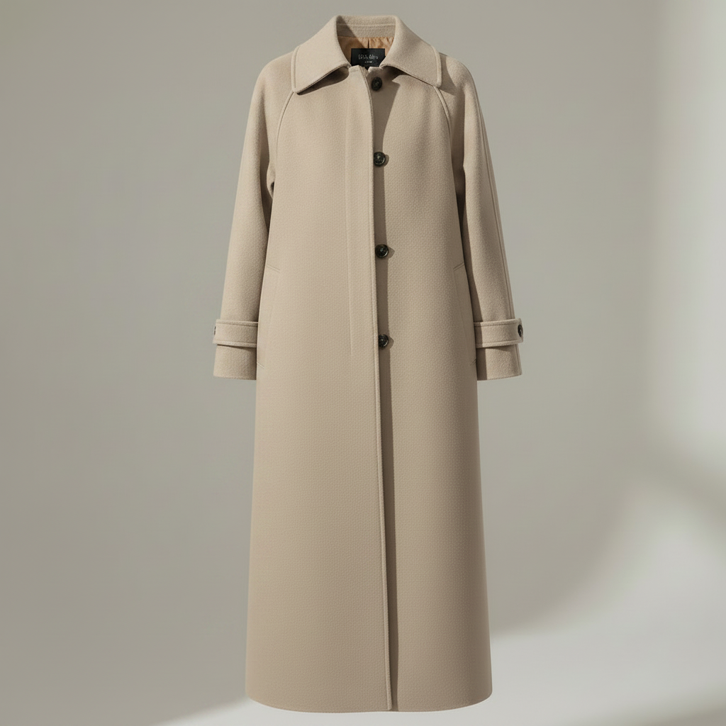Elegant lång kappa Bridget | Vinterkappa för kvinnor