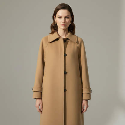Elegant lång kappa Bridget | Vinterkappa för kvinnor