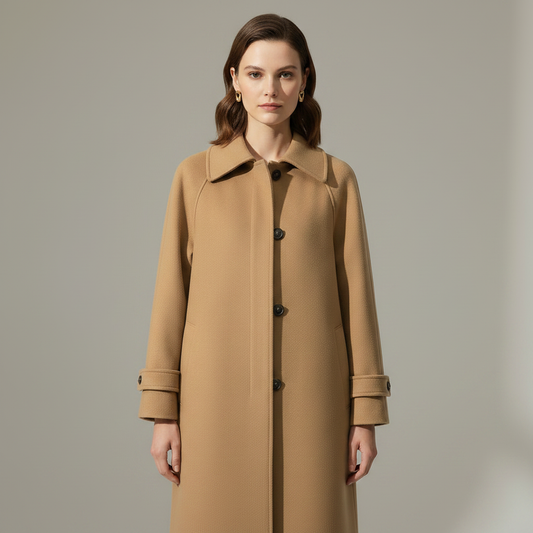 Elegant lång kappa Bridget | Vinterkappa för kvinnor