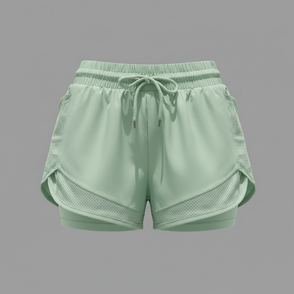 Mira | Fitnessshorts med hög midja för dam