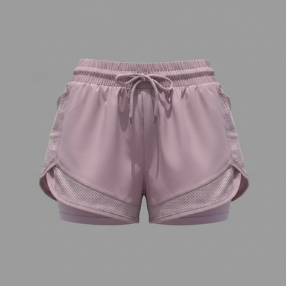 Mira | Fitnessshorts med hög midja för dam