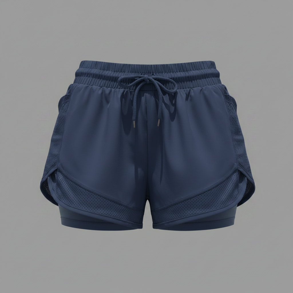 Mira | Fitnessshorts med hög midja för dam