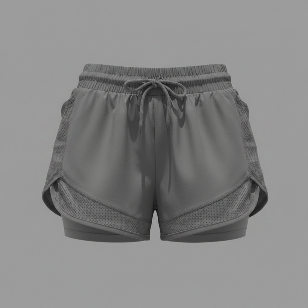 Mira | Fitnessshorts med hög midja för dam