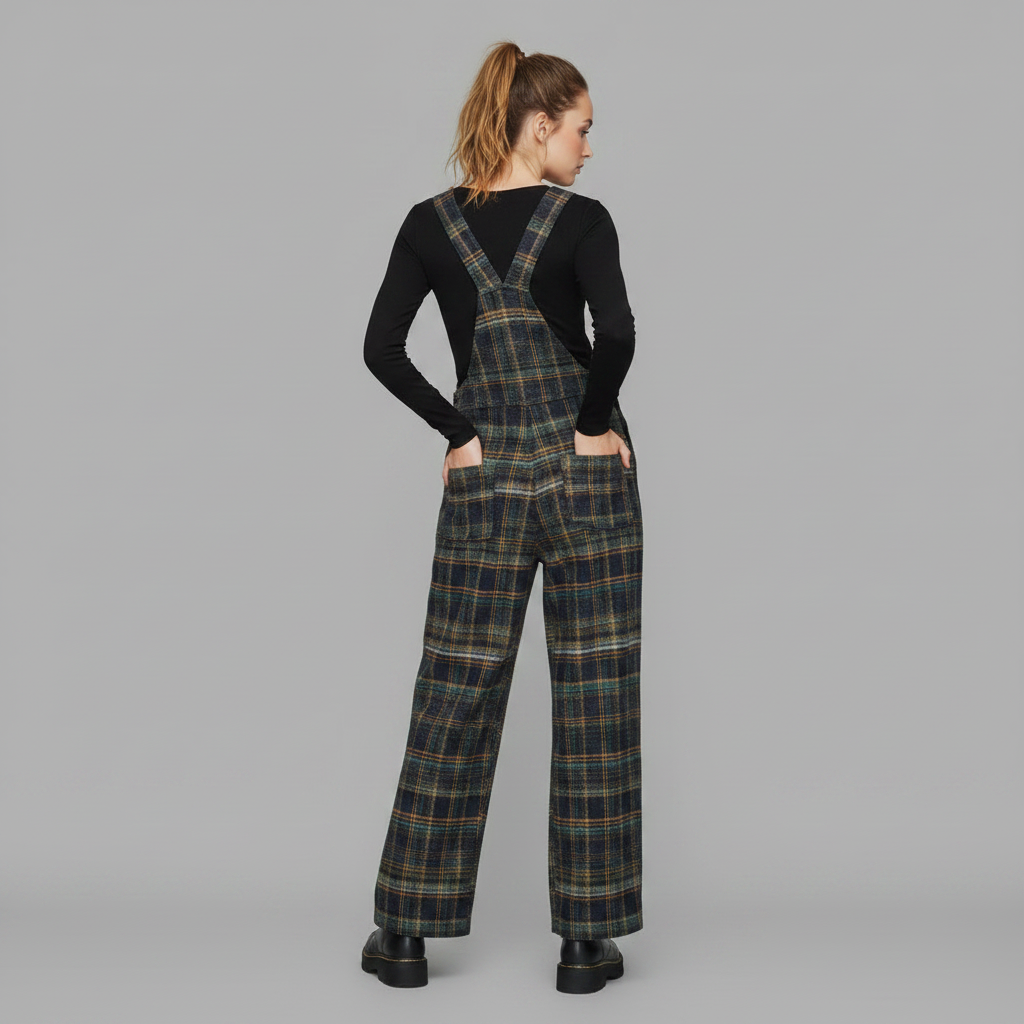 Retro Jumpsuit | Bekväm löst sittande jumpsuit
