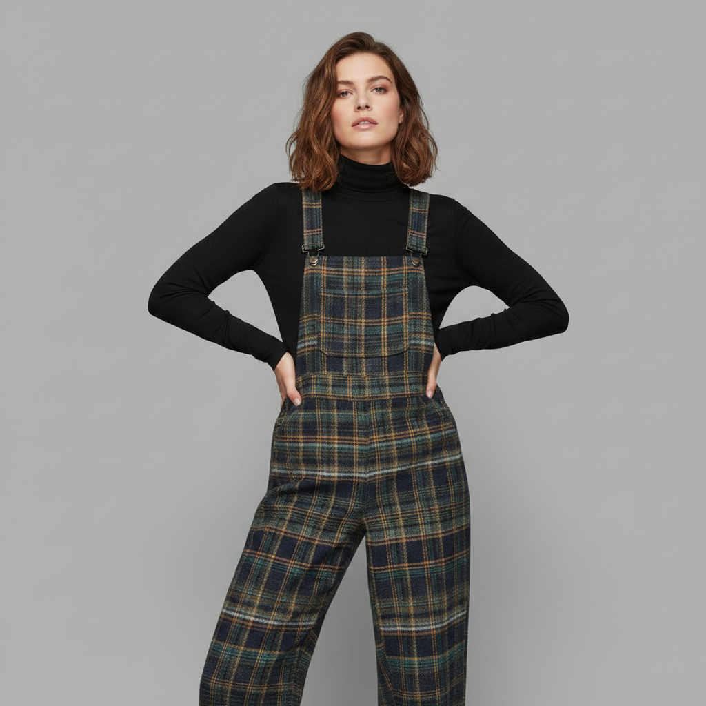 Retro Jumpsuit | Bekväm löst sittande jumpsuit