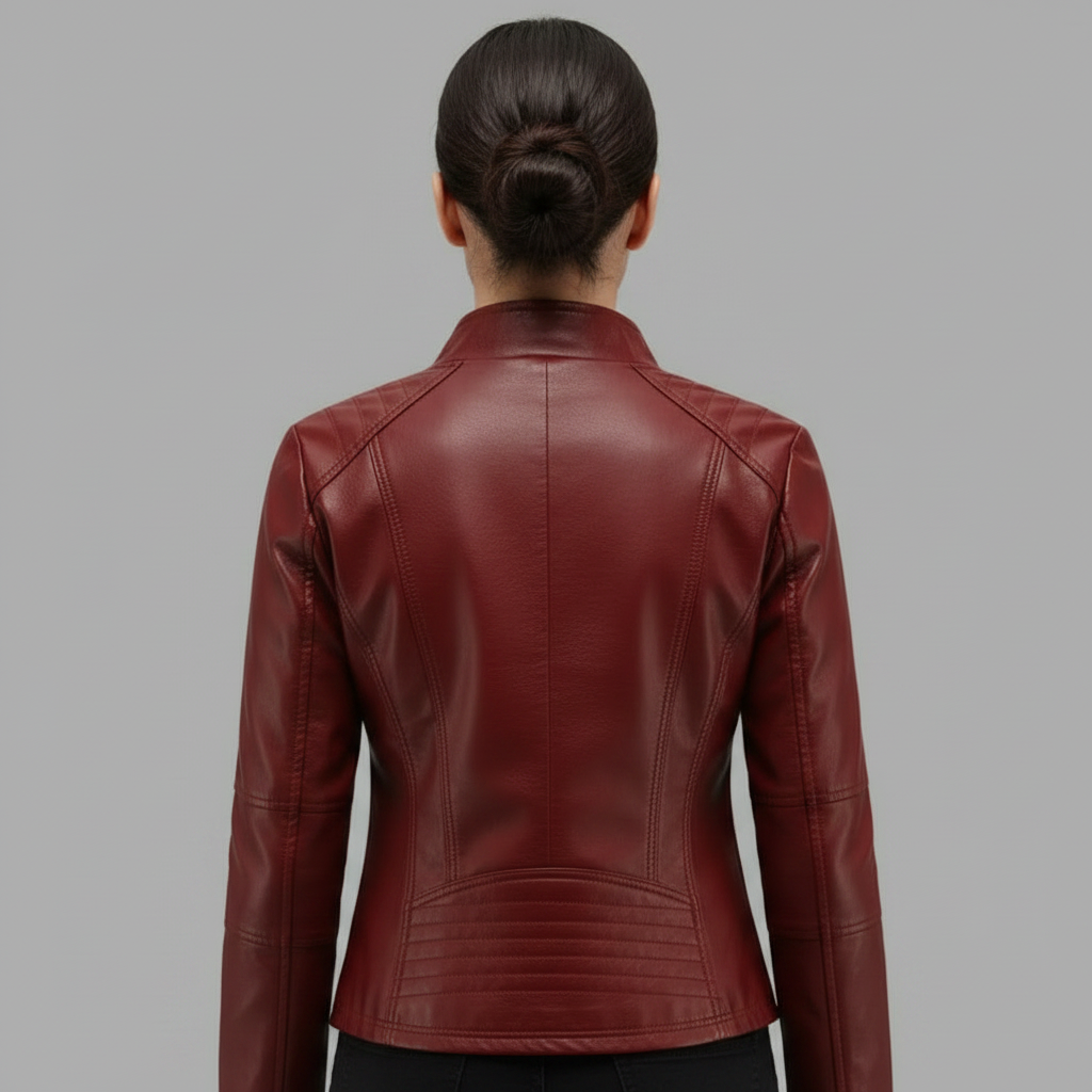 Selene Läderjacka | Elegant Damjacka